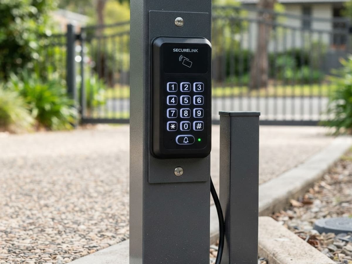 After: Access Control Keypad Replacement in Boca Raton, Palm Beach